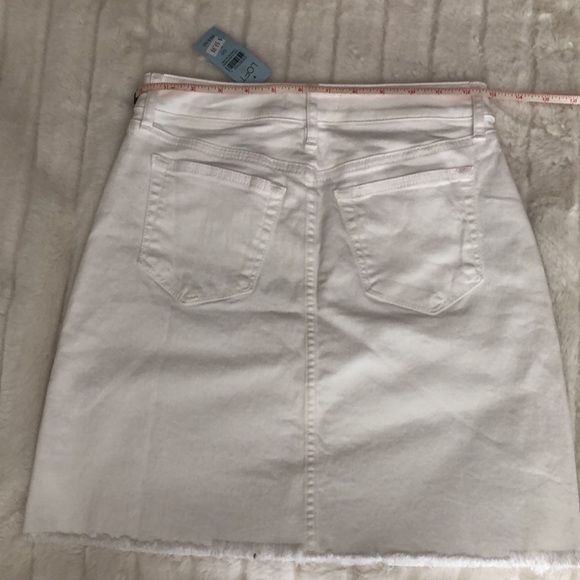 NWT Loft High Waist Denim Mini Skirt - Picture 2 of 3